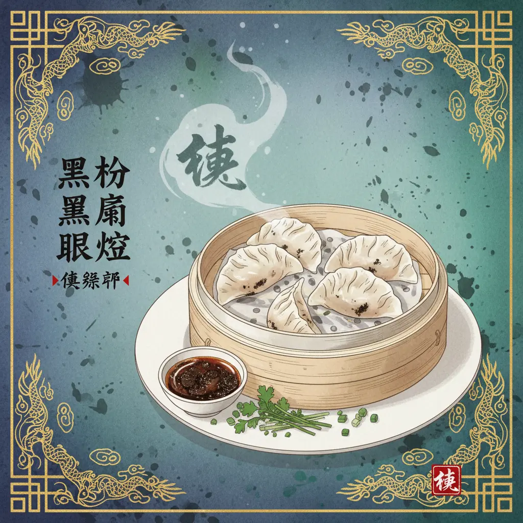 陳師傅 - 黑松露鳳眼餃