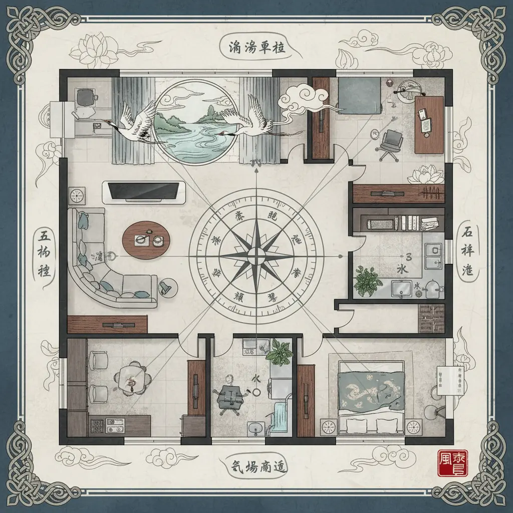 風水命理 - 家居風水佈局