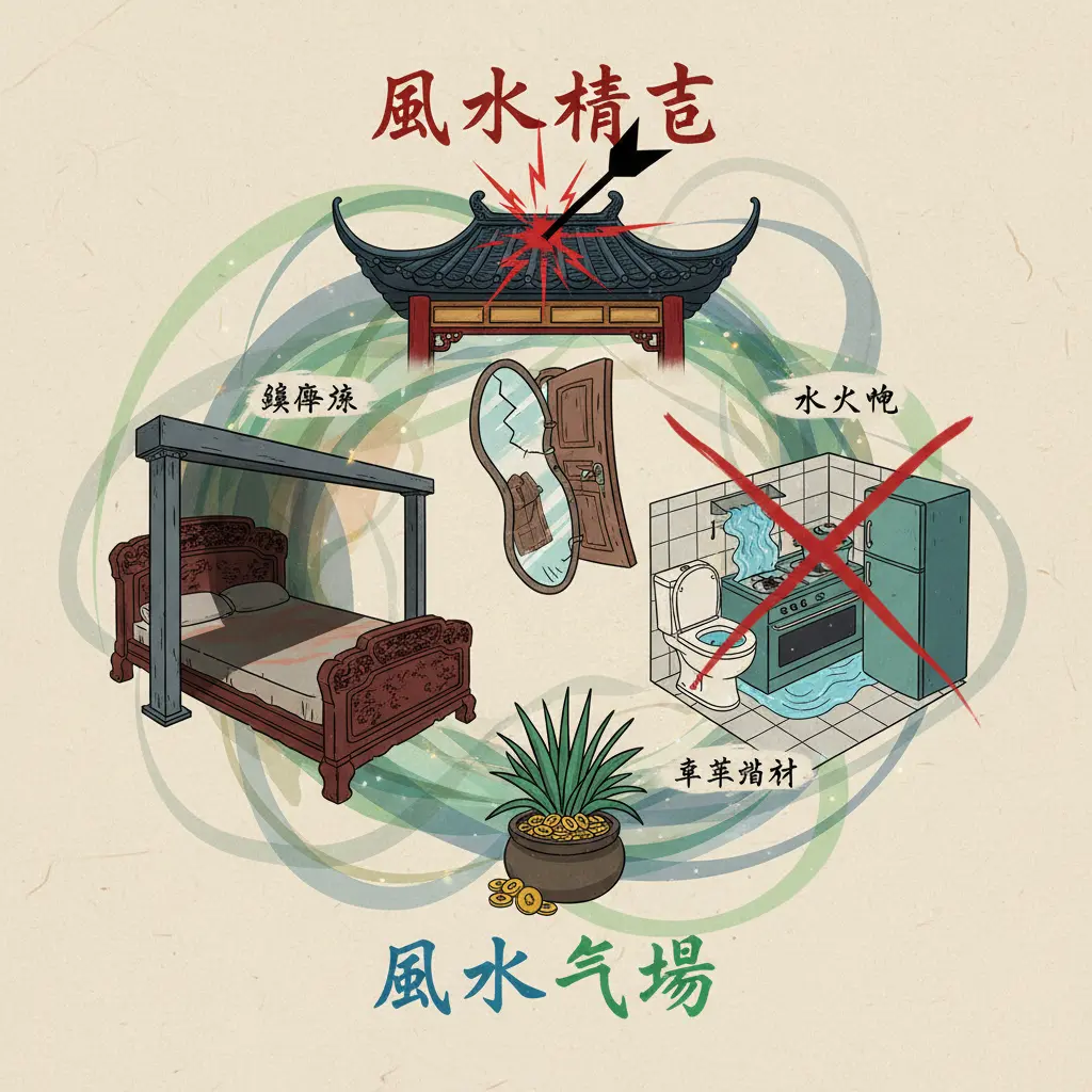 風水氣場 - 風水禁忌