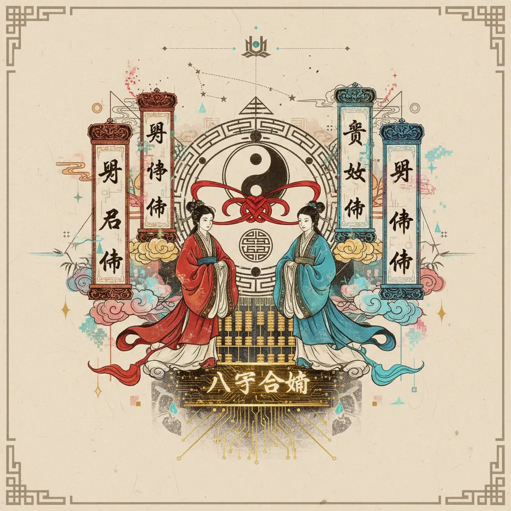 四柱八字 - 八字合婚
