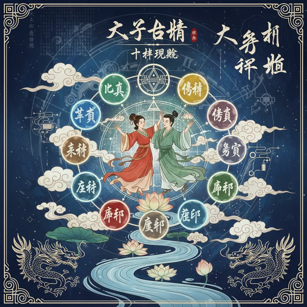 八字合婚 - 十神理論