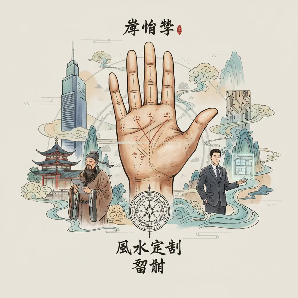 風水策劃顧問 - 掌相學