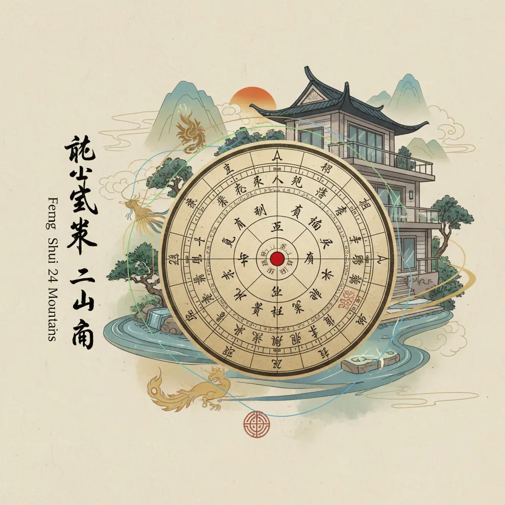 住宅風水 - 二十四山向