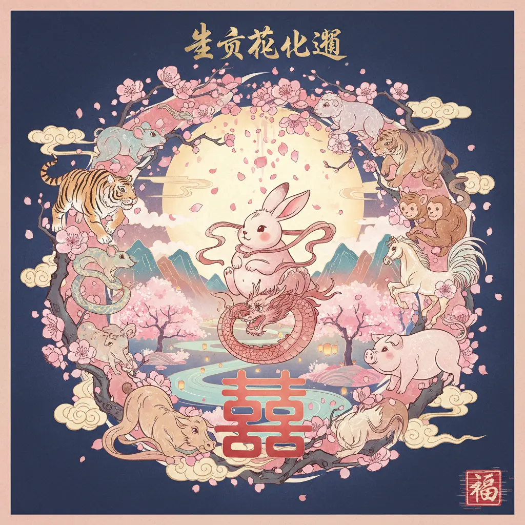 桃花運 - 生肖