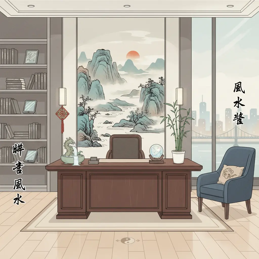 辦公室風水 - 風水擺設