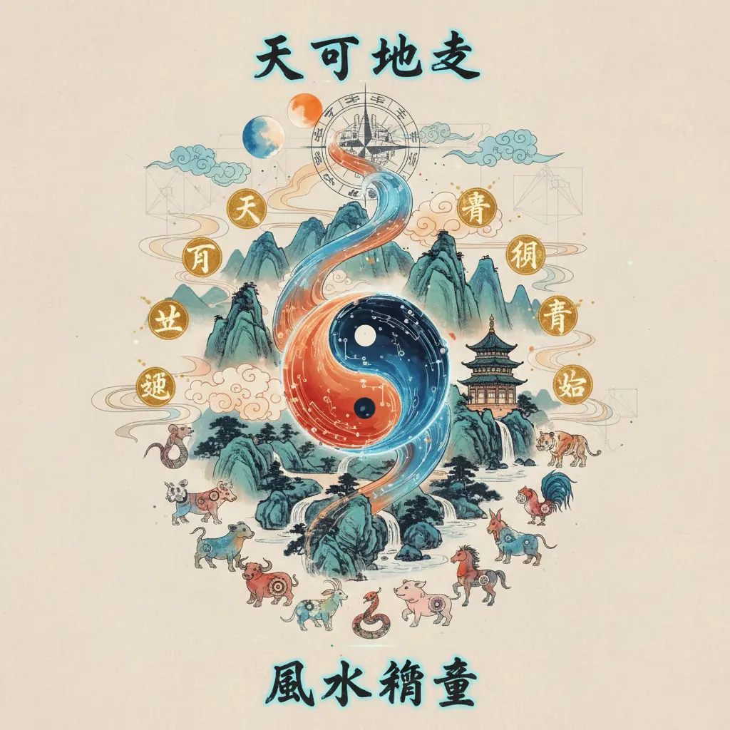 風水能量 - 天干地支
